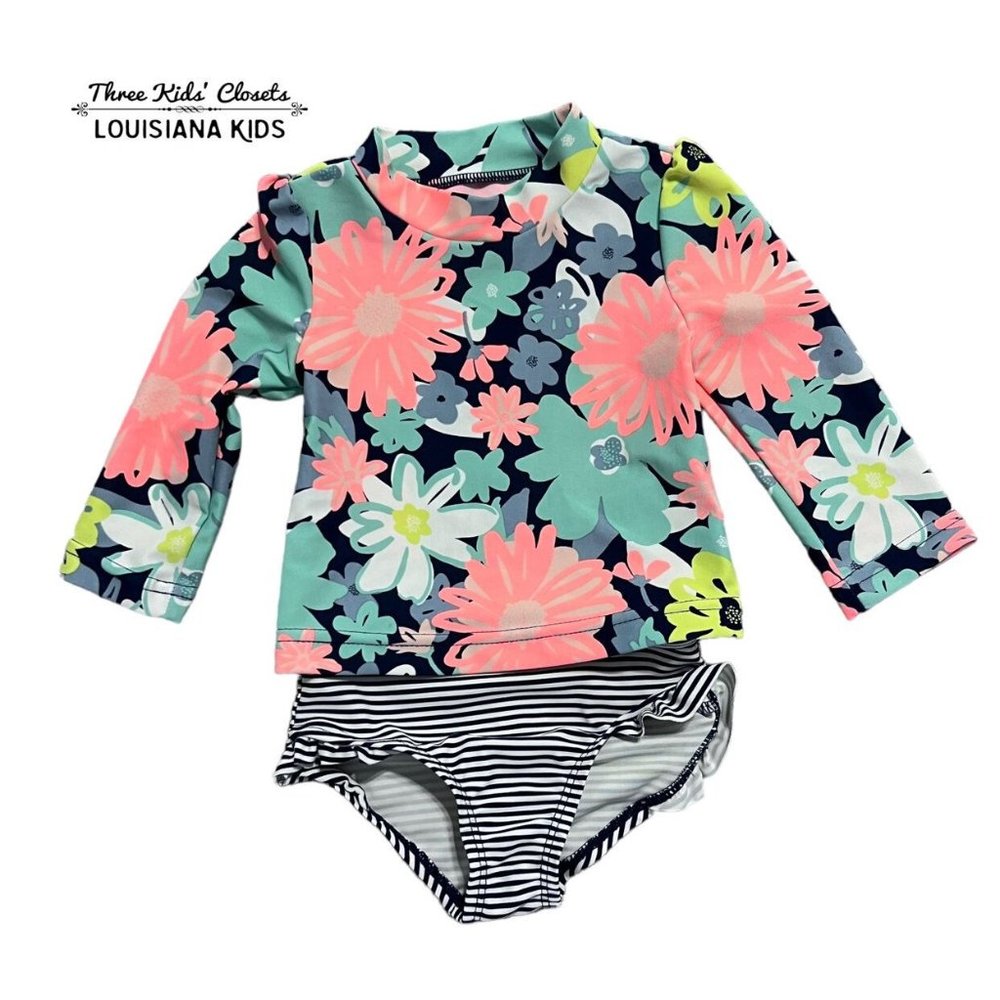 Carter's 6m Just One You Swim Rashguard & Bottoms Set